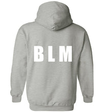 Load image into Gallery viewer, BLM Hoodie Adult and Youth Sizes Variety of colors Black Lives Matter
