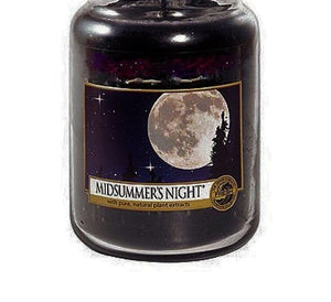 Midsummer's Night Yankee Type Scent Jar Candle for Stress Anxiety Depression Insomnia and Blood Pressure