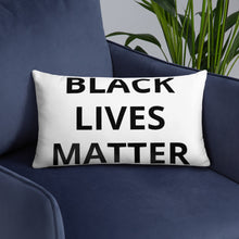 Load image into Gallery viewer, Throw Pillow Black Lives Matter Back Cushion BLM Accent Pillow
