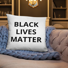 Load image into Gallery viewer, Throw Pillow Black Lives Matter Back Cushion BLM Accent Pillow
