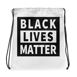 BLM Drawstring Black Lives Matter bag