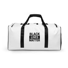 Load image into Gallery viewer, BLM Duffle bag Black Lives Matter gym bag Luggage
