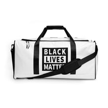 Load image into Gallery viewer, BLM Duffle bag Black Lives Matter gym bag Luggage
