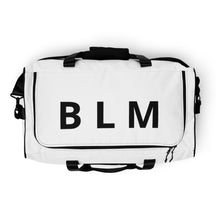 Load image into Gallery viewer, BLM Duffle bag Black Lives Matter gym bag Luggage
