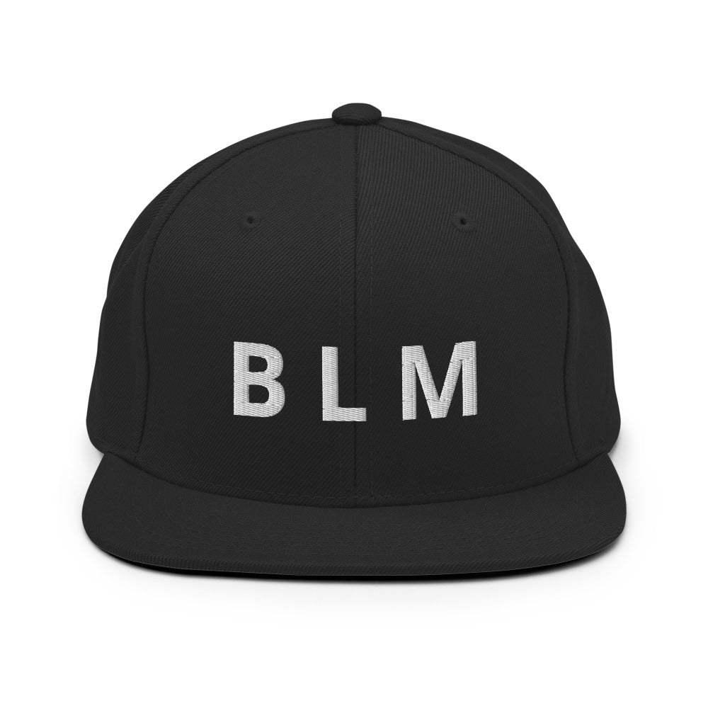 BLM Snapback Hat Black Lives Matter cap