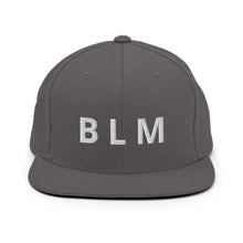 Load image into Gallery viewer, BLM Snapback Hat Black Lives Matter cap
