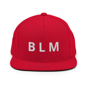 BLM Snapback Hat Black Lives Matter cap