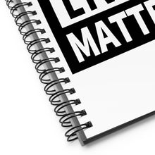 Load image into Gallery viewer, BLM Spiral notebook Black Lives Matter School Supplies Made in the USA
