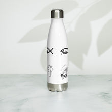 Load image into Gallery viewer, Christian Stainless Steel Jesus Water Bottle
