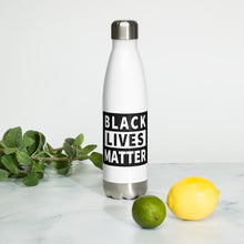 Load image into Gallery viewer, BLM Stainless Steel Black Lives Matter Water Bottle
