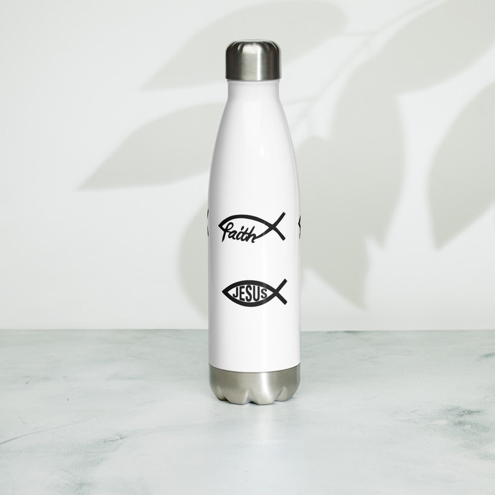 Christian Stainless Steel Jesus Water Bottle