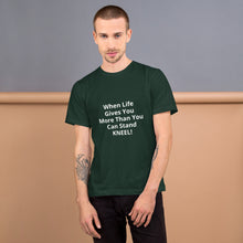 Load image into Gallery viewer, Kneel Unisex Christian T-Shirt Made in the USA
