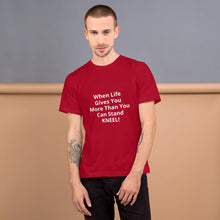 Load image into Gallery viewer, Kneel Unisex Christian T-Shirt Made in the USA
