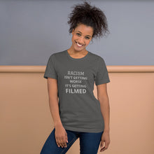 Load image into Gallery viewer, BLM Racism Short-Sleeve Unisex Black Lives Matter T-Shirt
