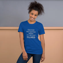 Load image into Gallery viewer, BLM Racism Short-Sleeve Unisex Black Lives Matter T-Shirt
