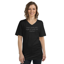 Load image into Gallery viewer, Tryin&#39; to Make Me Jealous Unisex Short Sleeve V-Neck Cheater T-Shirt Inspired by Lorenzo&#39;s Secrets
