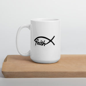 Jesus Mug Christian Cup Faith Jesus Fish Ichthys