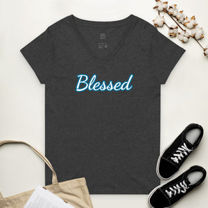 Blessed Women’s v-neck t-shirt