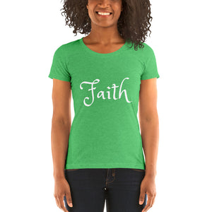 Faith Ladies' short sleeve Christian t-shirt