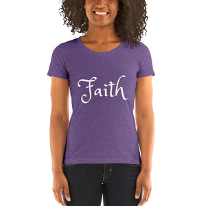 Faith Ladies' short sleeve Christian t-shirt