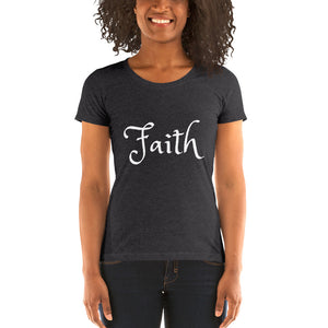 Faith Ladies' short sleeve Christian t-shirt