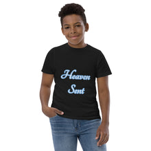 Load image into Gallery viewer, Youth jersey Heaven Sent Christian t-shirt
