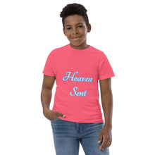 Load image into Gallery viewer, Youth jersey Heaven Sent Christian t-shirt
