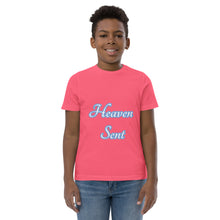 Load image into Gallery viewer, Youth jersey Heaven Sent Christian t-shirt
