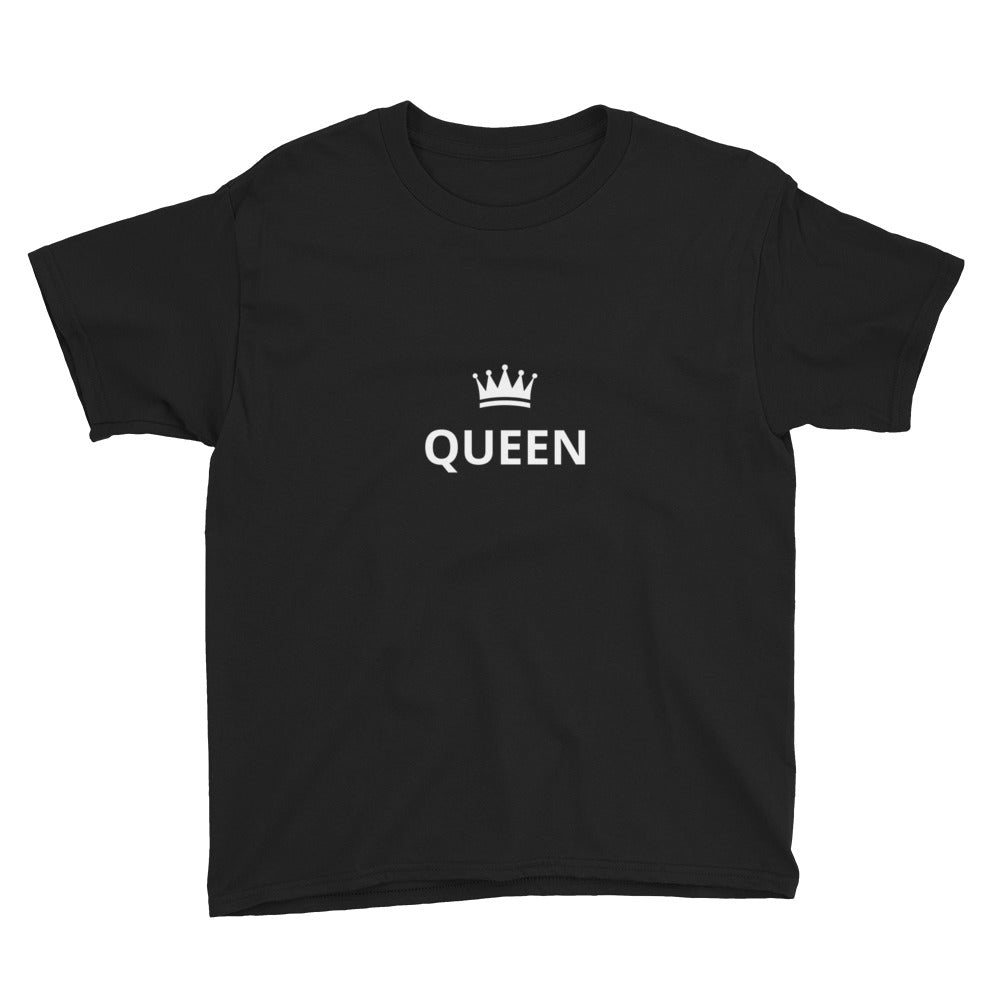 Youth Black Lives Matter Queen Short Sleeve BLM T-Shirt 100% ring-spun cotton